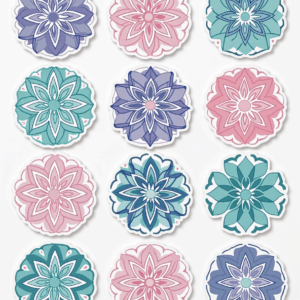 Mandalas & Rangoli - Sticker Sheet v1